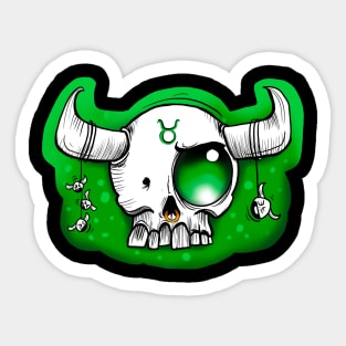 Taurus skull Sticker